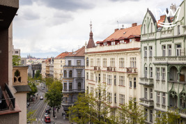 Byt 2+1, 72 m2, balkon, Vinohradská, Vinohrady, Praha 2